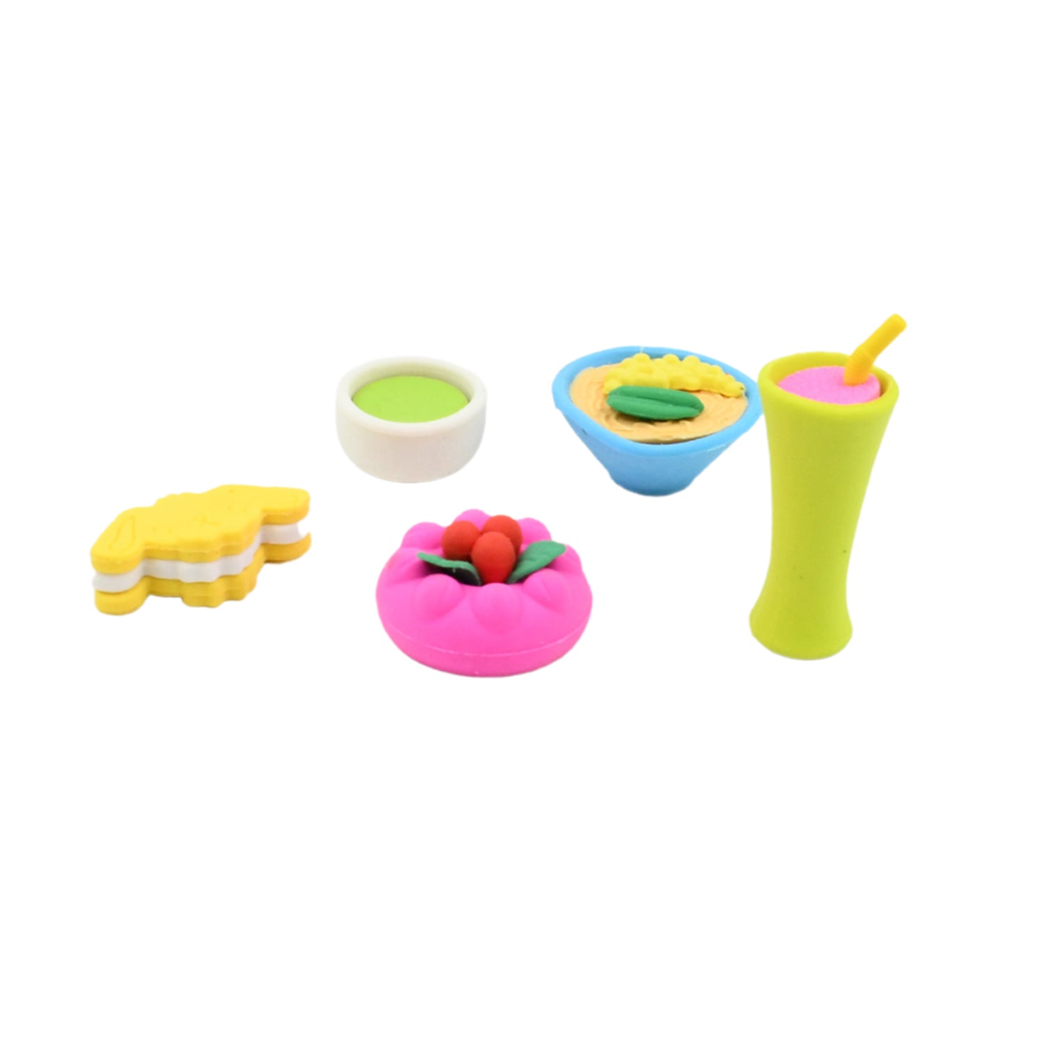 3D Mix Design Fancy & Stylish Colorful Erasers, Mini Eraser Creative Cute Novelty Eraser for Children Different Designs Eraser Set for Return Gift, Birthday Party, School Prize (1 Set) 3D Mix Design Fancy & Stylish Colorful Erasers, Mini Eraser Creative Cute Novelty Eraser for Children Different Designs Eraser Set for Return Gift, Birthday Party, School Prize (1 Set)